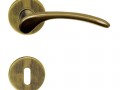 kľučka Ibiza R MC3 - mosadz bronzovaná česaná